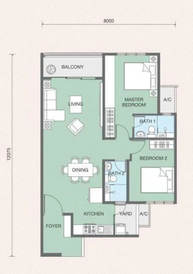 Apartment Dream Home @ Emira Residence, Section 13 Shah Alam